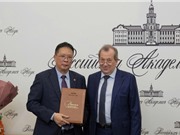 GS. VS. Châu Văn Minh nhận danh hiệu Viện sĩ Viện Hàn lâm Khoa học Nga